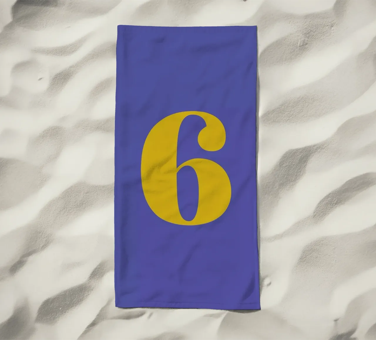 Blue Number 6 telo mare da Studio One