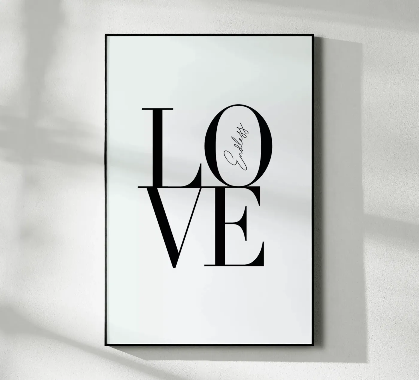 Endless Love plexiglass da Amy & Kurt