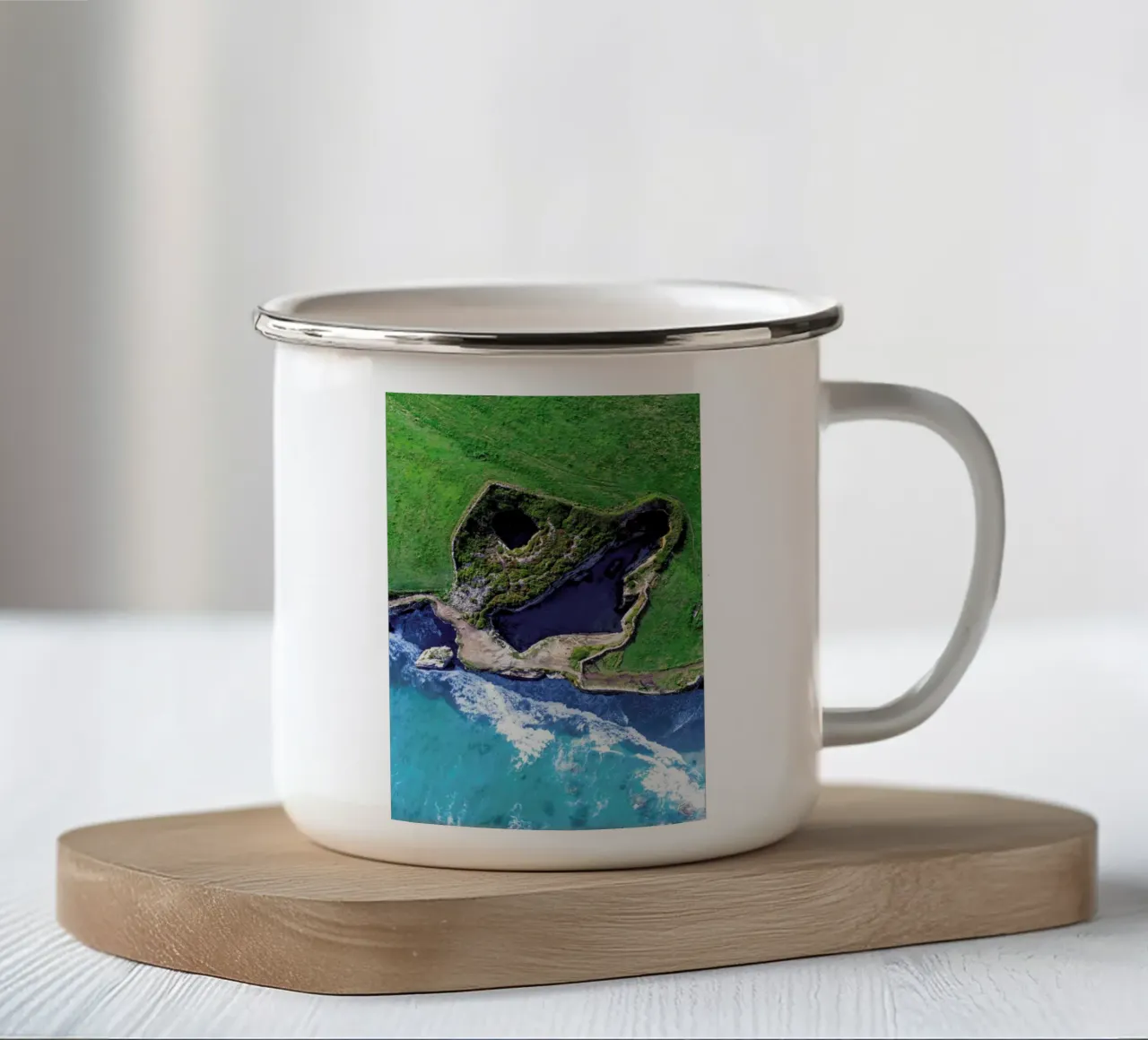 Catedrales tazza in smalto da ROBERTO H