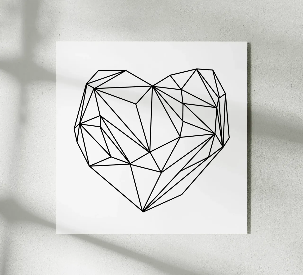 Heart Graphic plexiglass da Mareike Böhmer