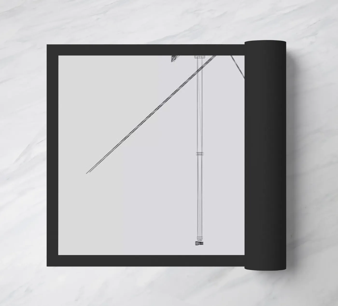 Cassini 2 doormat by Marc Schulthess