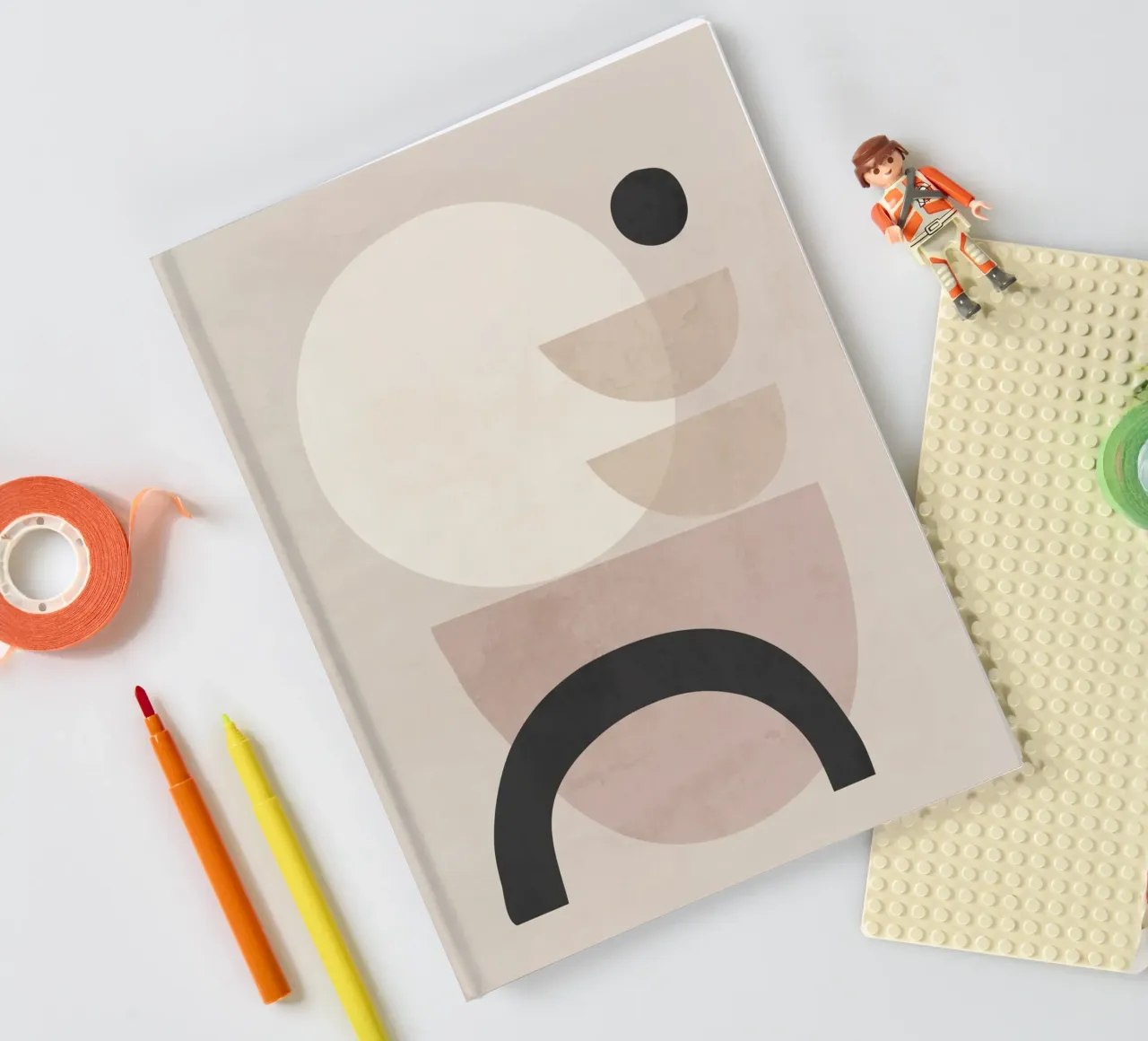 Minimalist Shapes notebook by ThingDesign