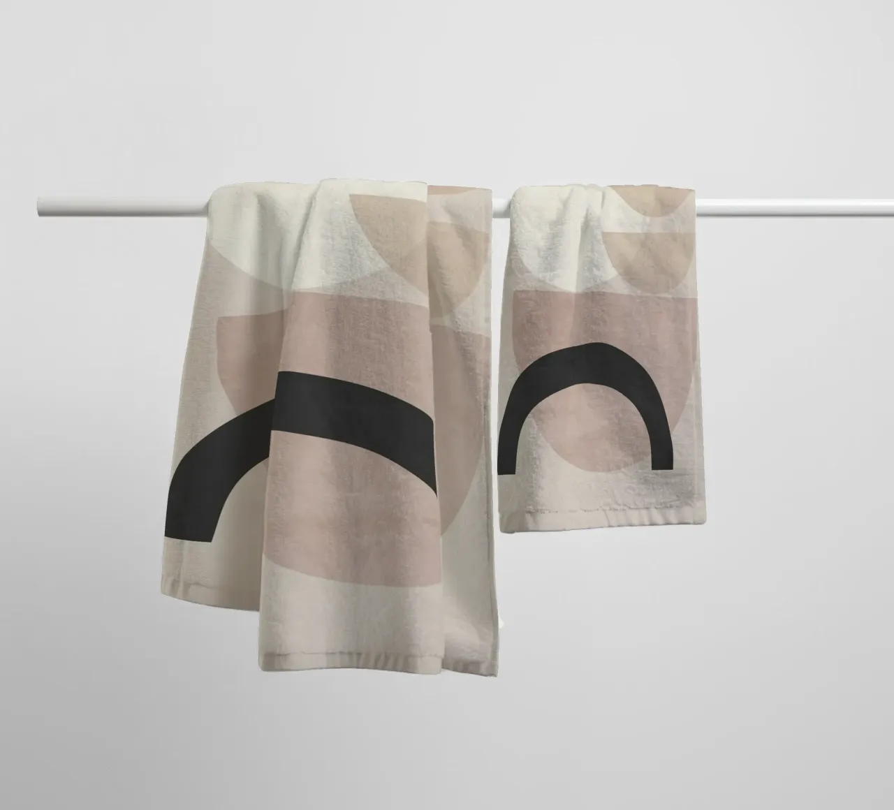Forme minimaliste asciugamano da bagno da ThingDesign