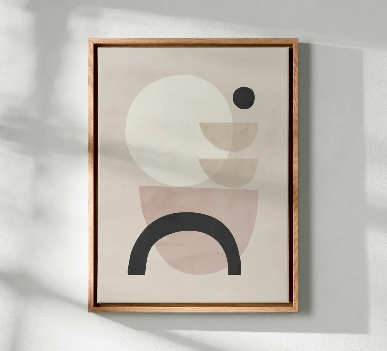 Forme minimaliste tela con Cornice a cassetta da ThingDesign
