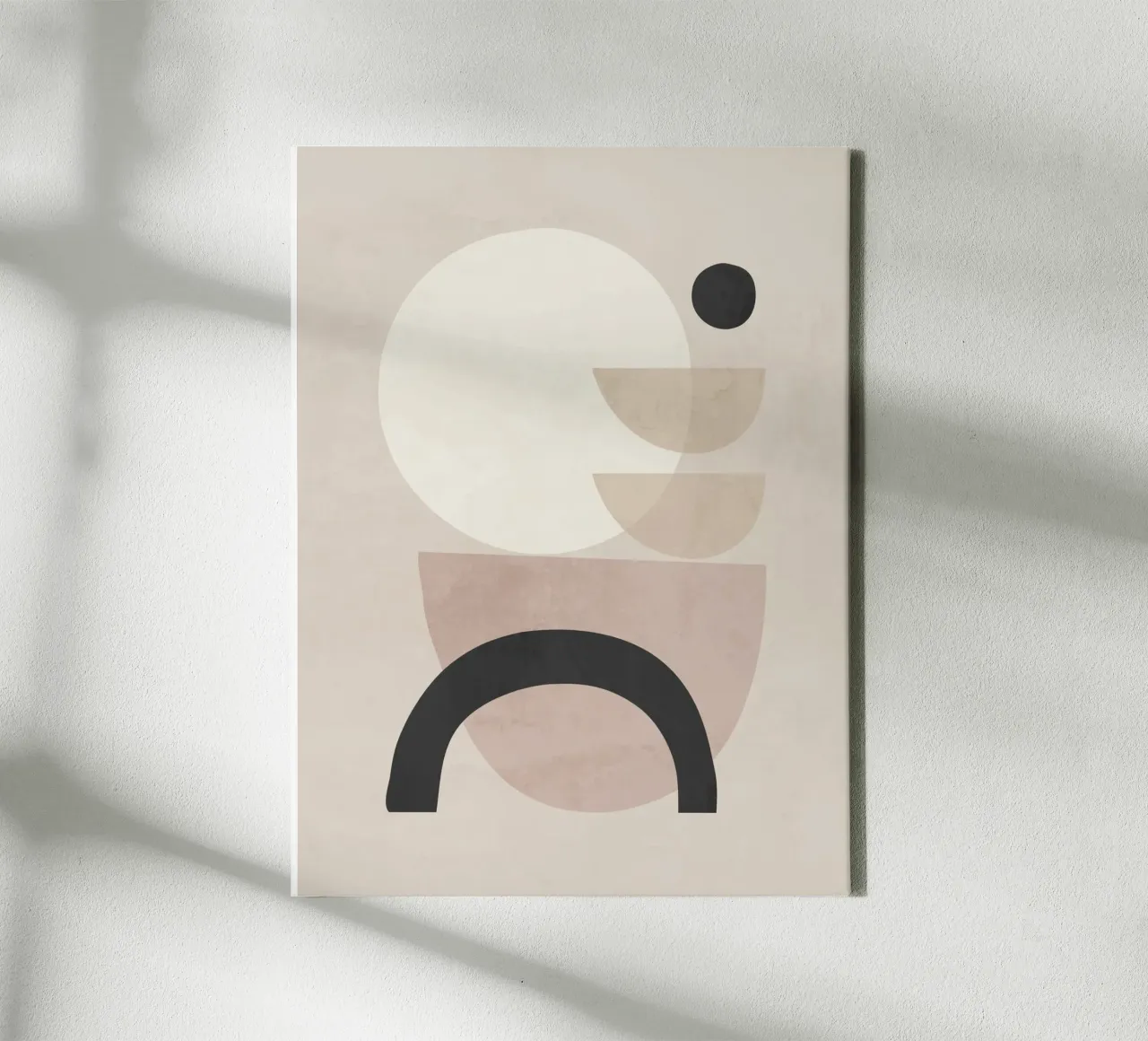 Forme minimaliste tela con Cornice a cassetta da ThingDesign