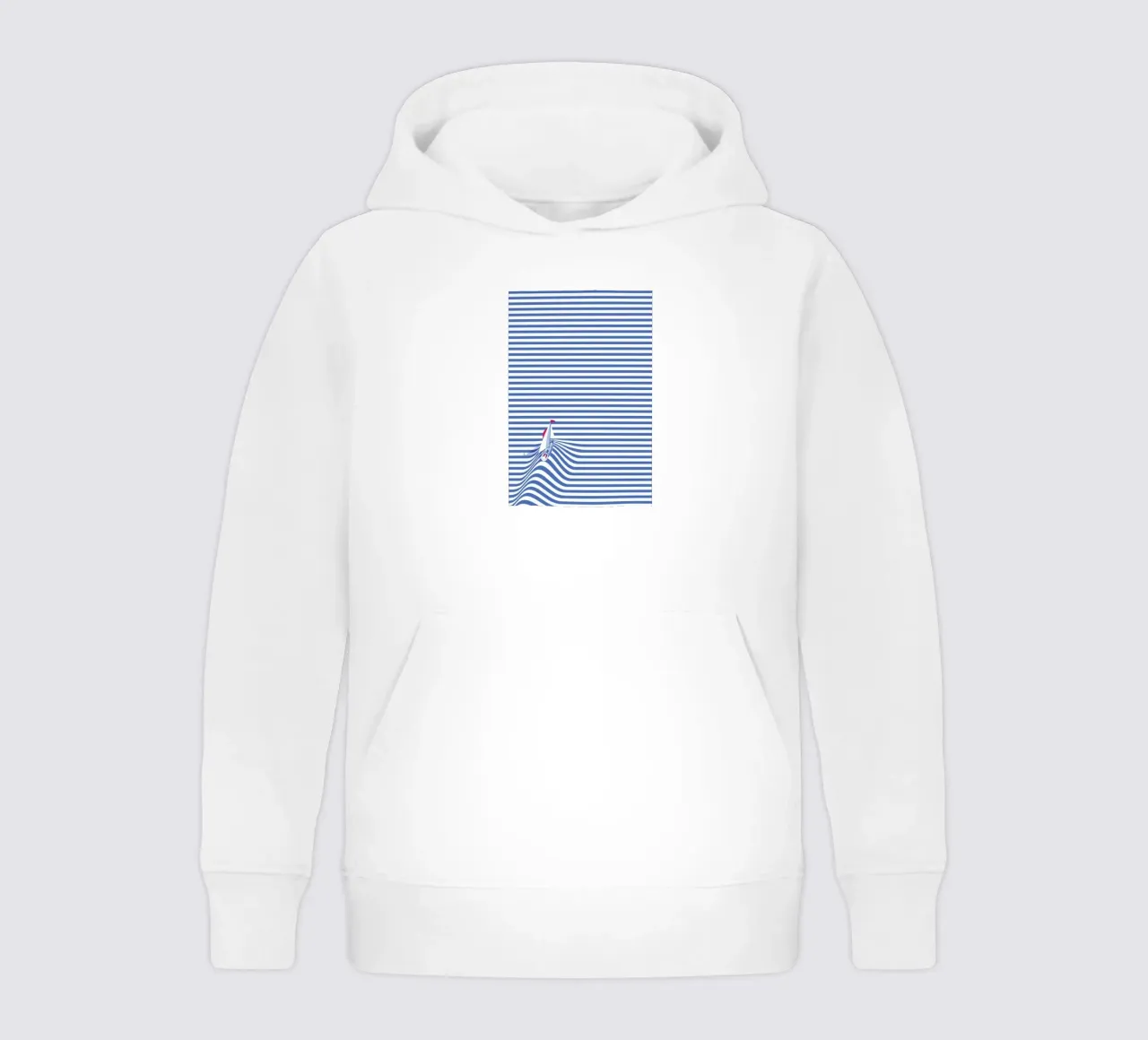 Sail Away kids hoodie by La Come Di