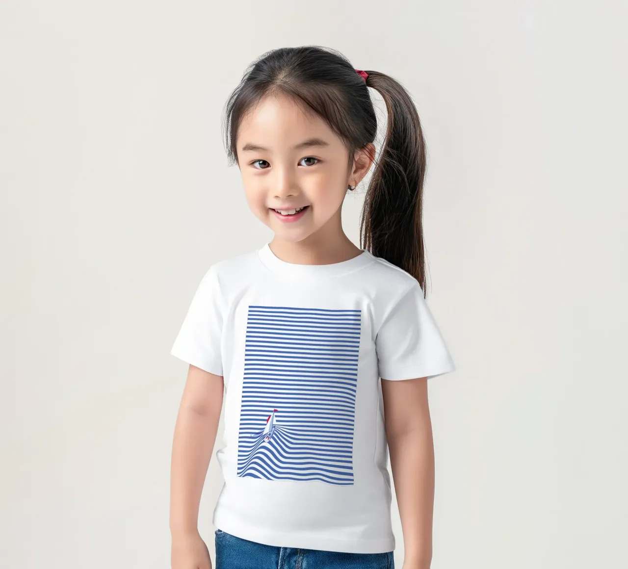 Sail Away kids t-shirt by La Come Di