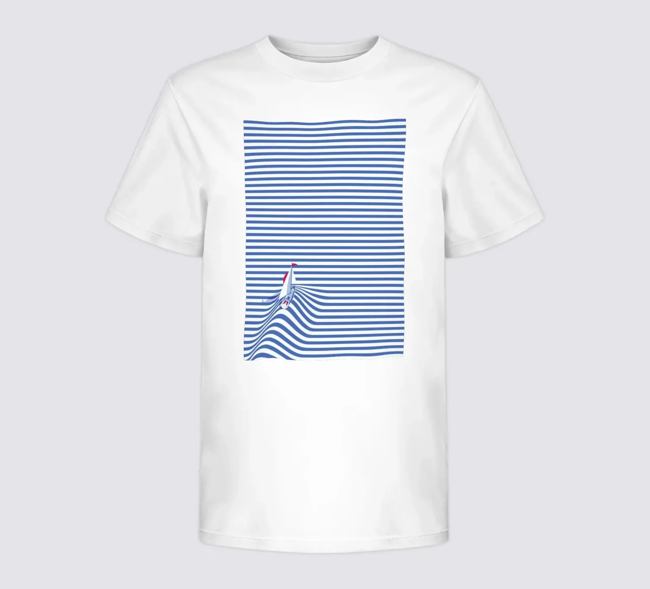 Sail Away kids t-shirt by La Come Di