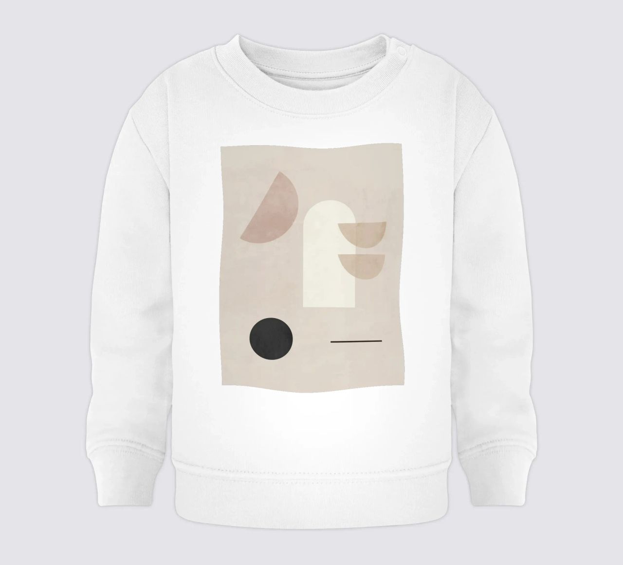 Forme minimaliste 2 felpa neonato da ThingDesign