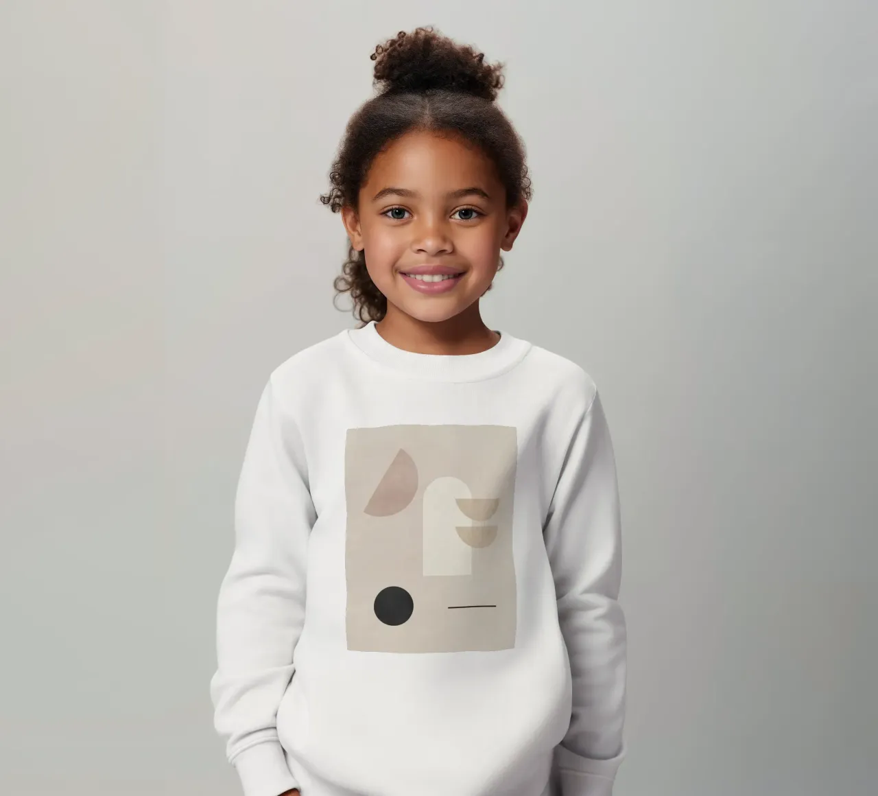Forme minimaliste 2 felpa bambino da ThingDesign