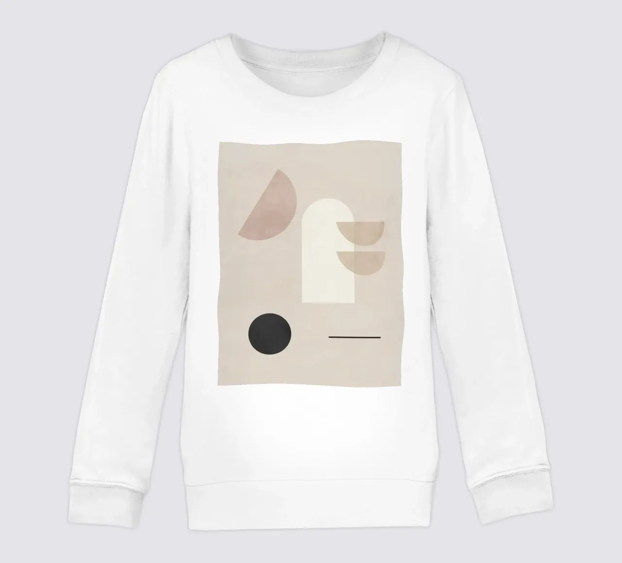 Forme minimaliste 2 felpa bambino da ThingDesign
