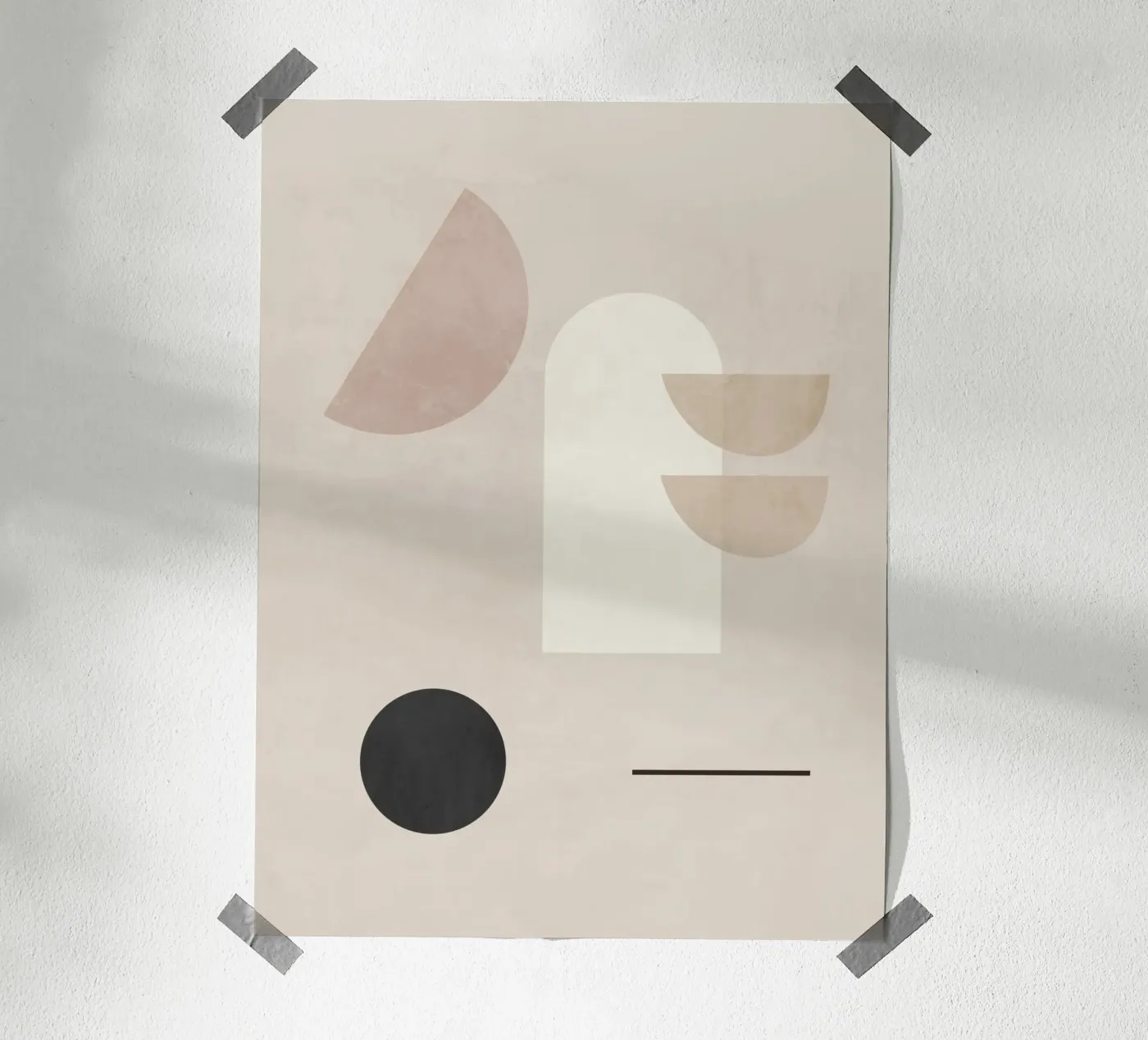 Forme minimaliste 2 poster da ThingDesign