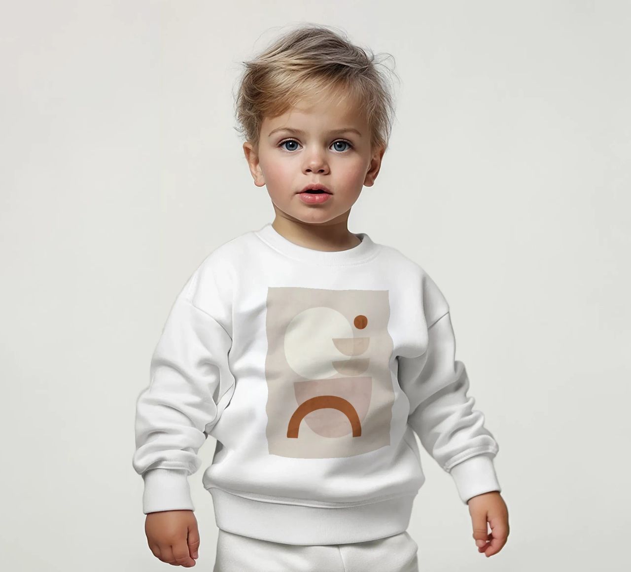 Forme minimaliste 4 felpa neonato da ThingDesign