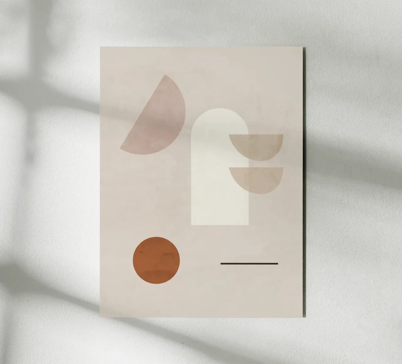 Forme minimaliste 5 alluminio dibond da ThingDesign