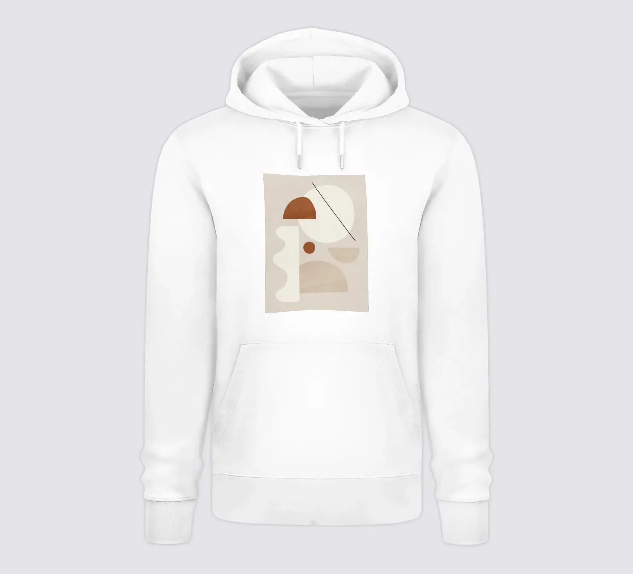 Forme minimaliste 6 felpa con cappuccio da ThingDesign