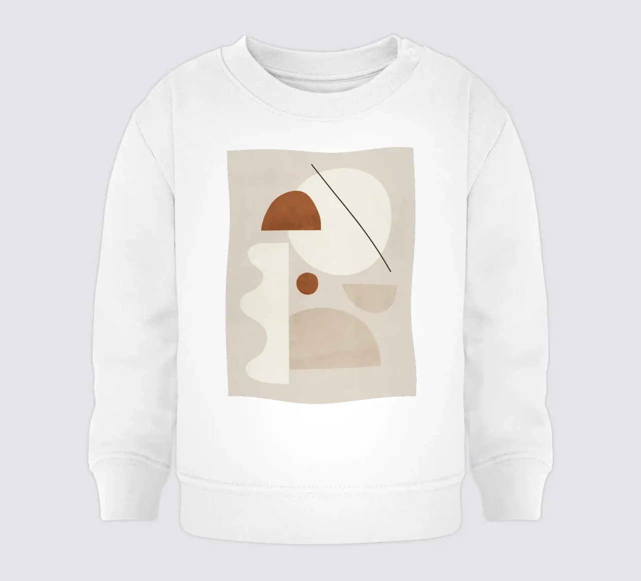 Forme minimaliste 6 felpa neonato da ThingDesign
