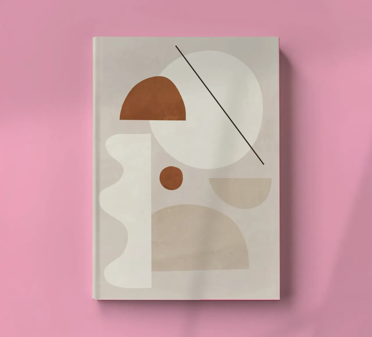 Minimalist Shapes 6 notebook by ThingDesign