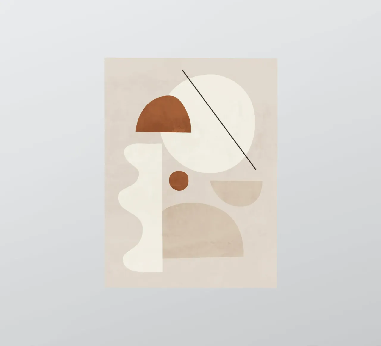 Minimalist Shapes 6 sticker by ThingDesign