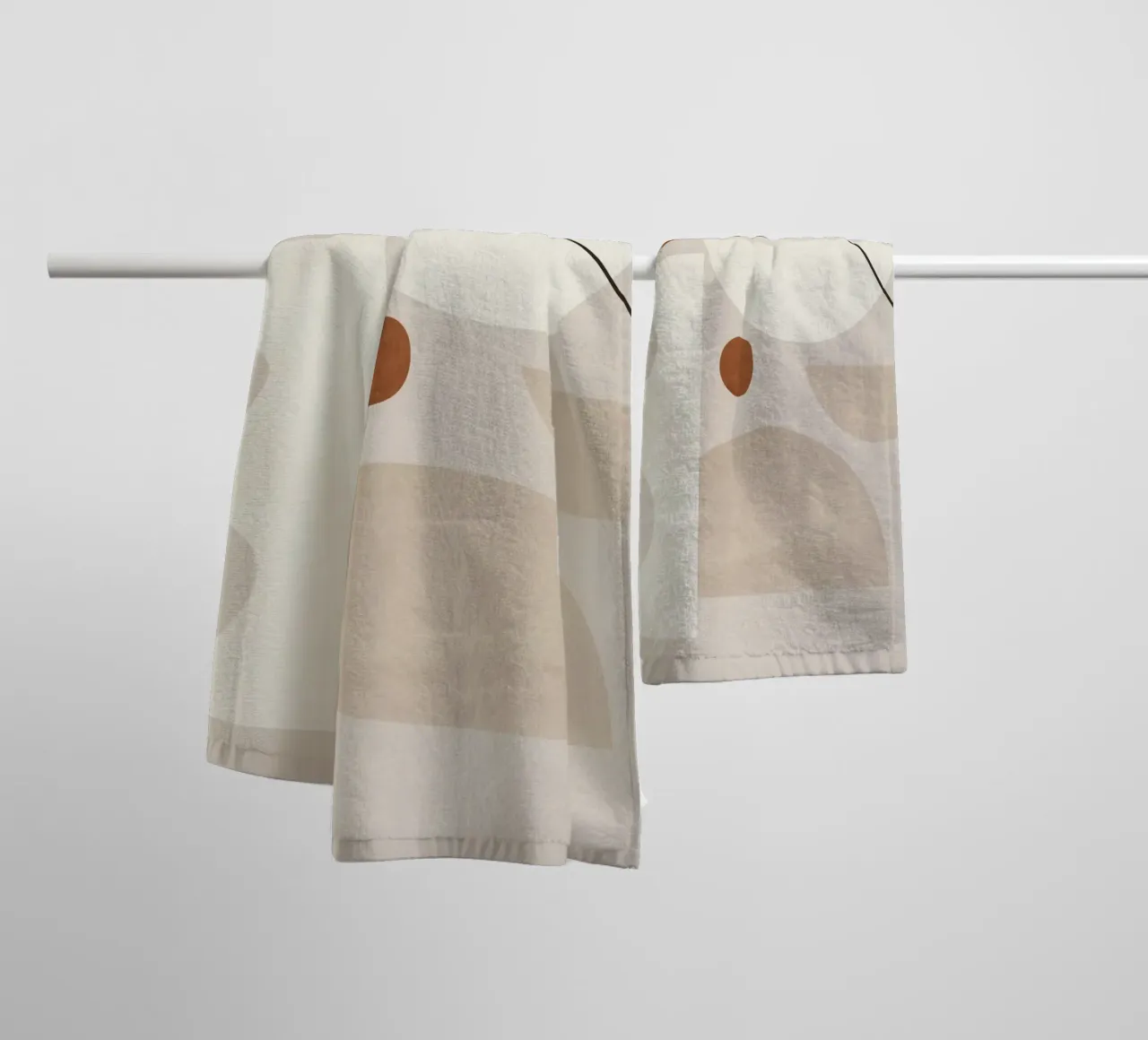 Forme minimaliste 6 asciugamano da bagno da ThingDesign