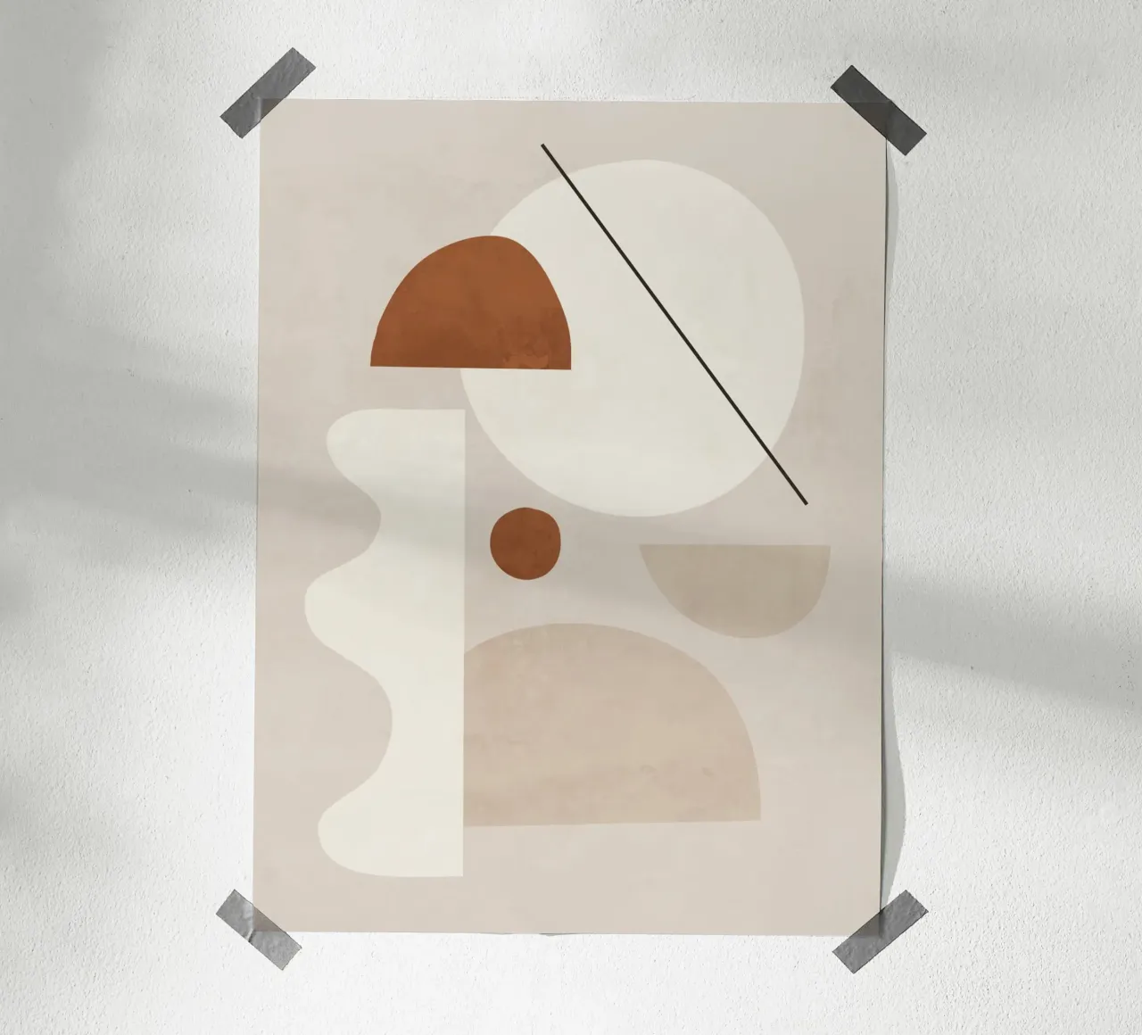 Forme minimaliste 6 carta hahnemühle da ThingDesign