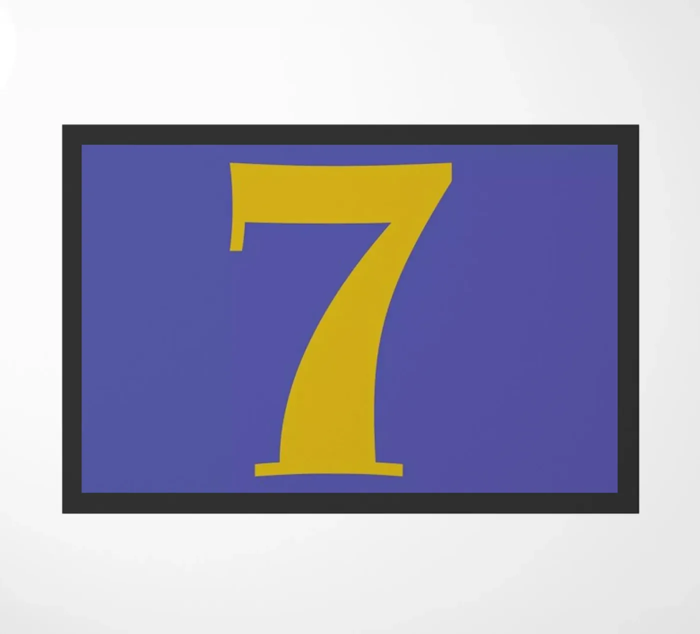 Blue Number 7 zerbino da Studio One