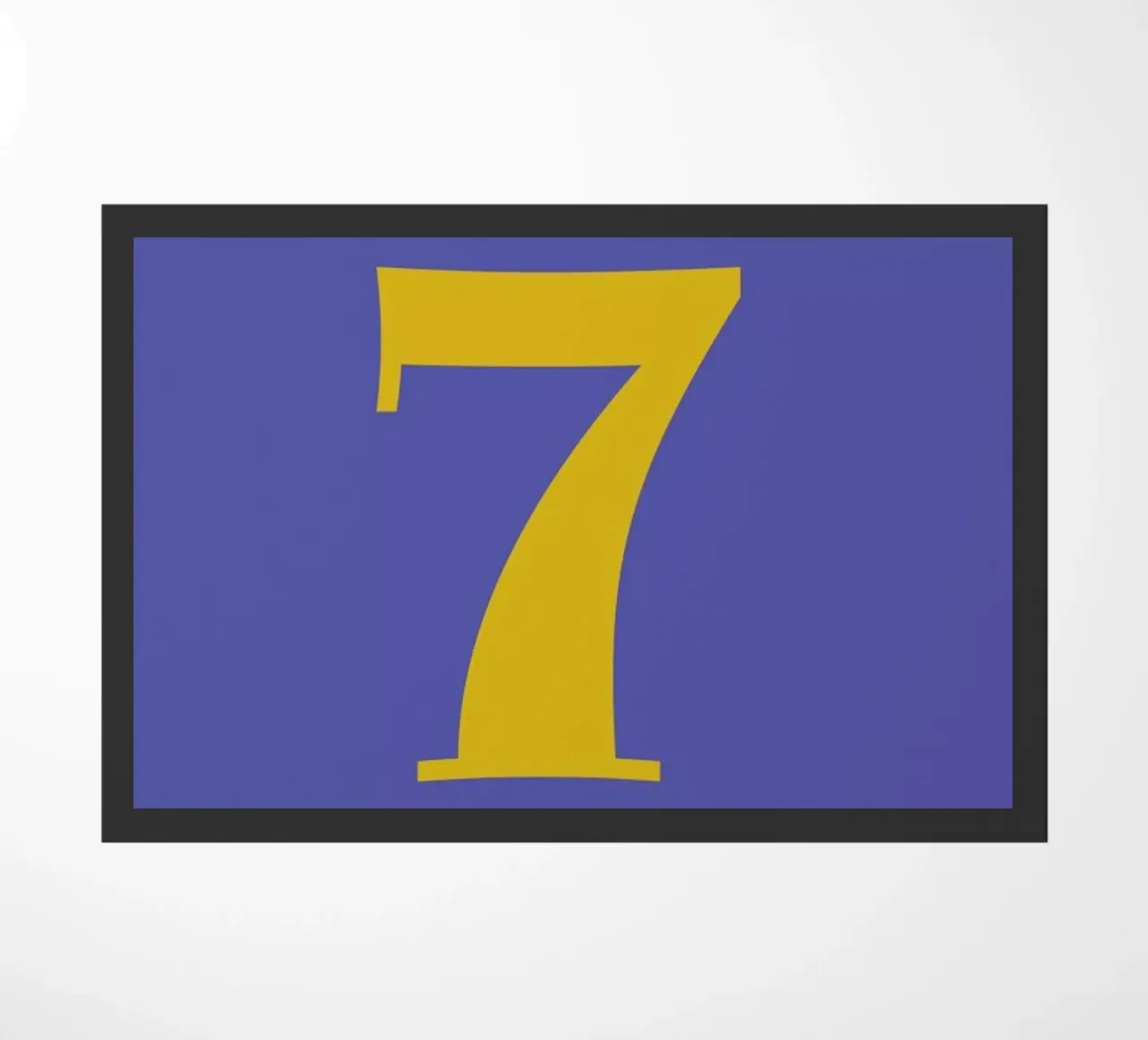 Blue Number 7 zerbino da Studio One