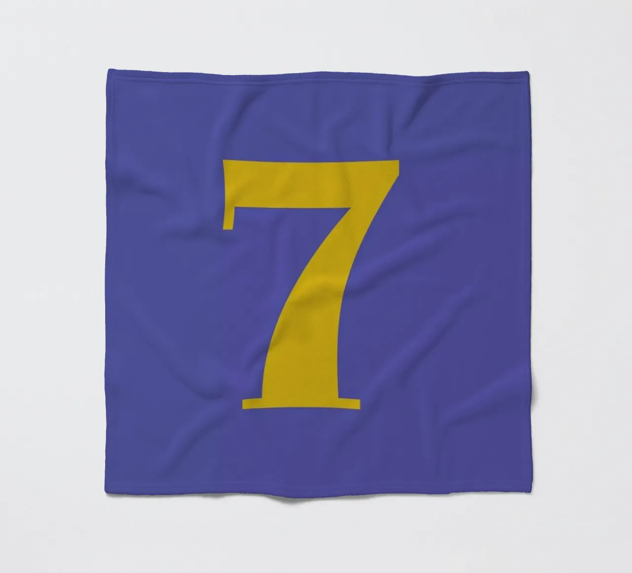 Blue Number 7 coperta in pile da Studio One
