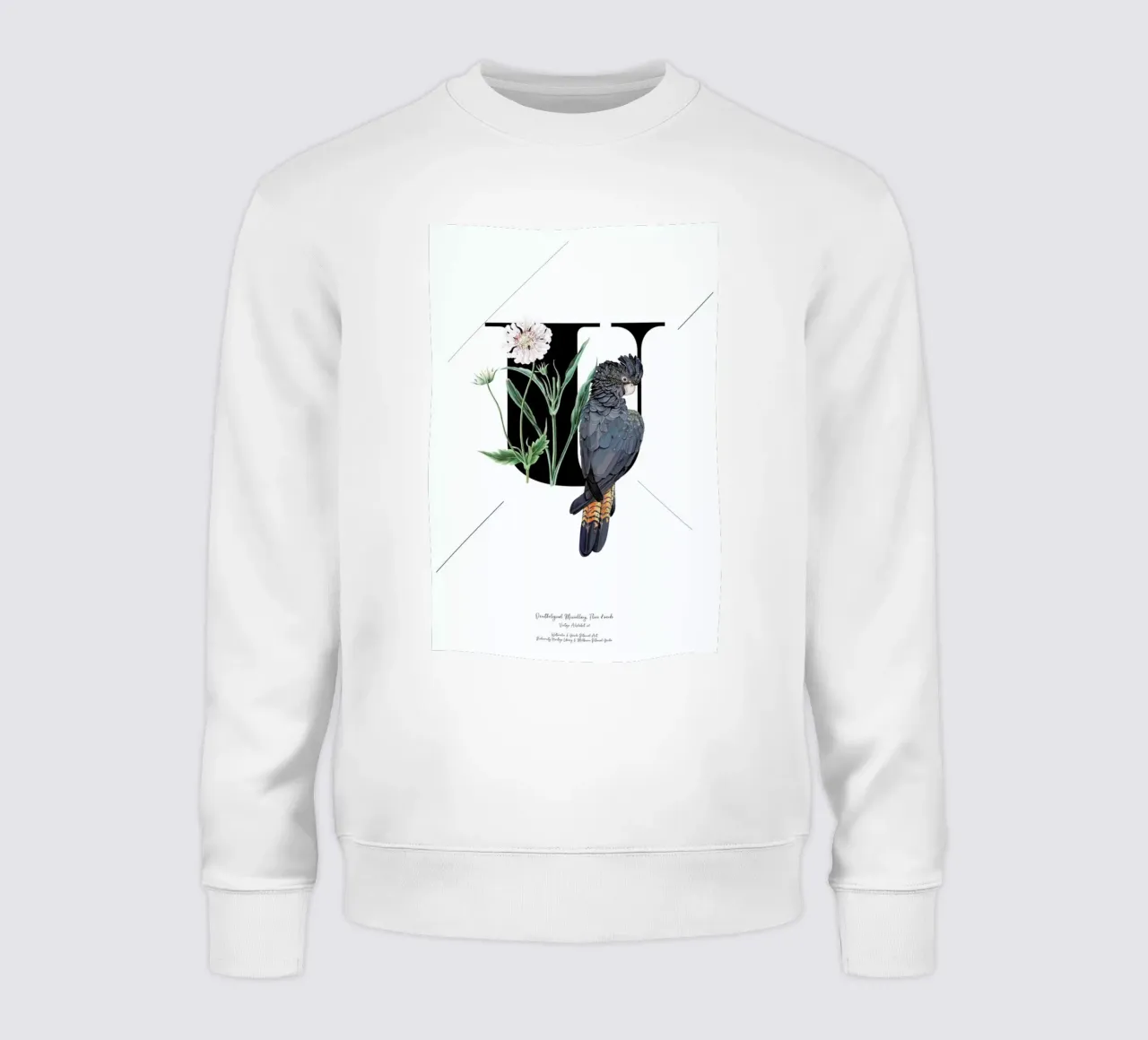 Botanical Alphabet - U felpa da Froilein Juno