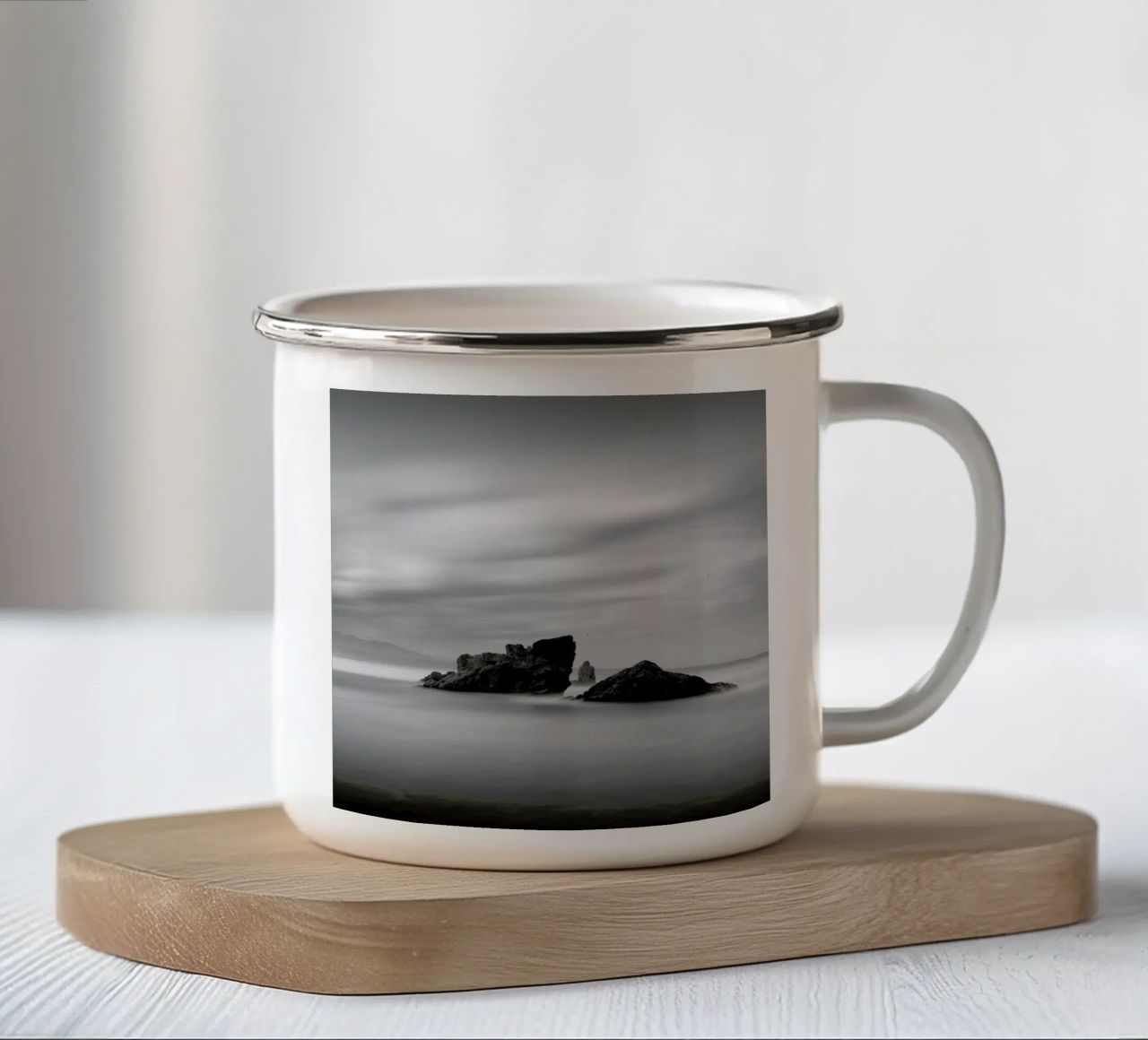 Tres Rocas tazza in smalto da Michael J. Reibert
