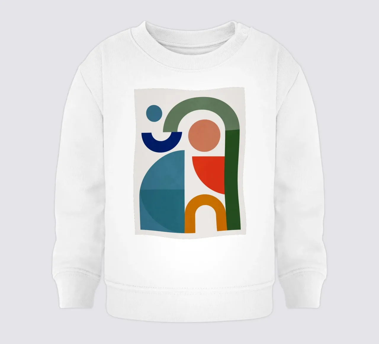 Geometrische Abstraktion 028 Baby Sweatshirt von Gaite