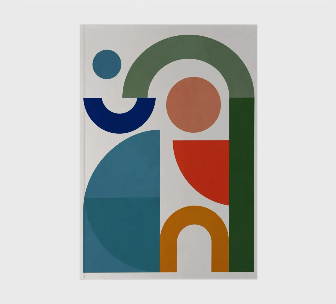 Geometric Abstraction 028 notebook by Gaite