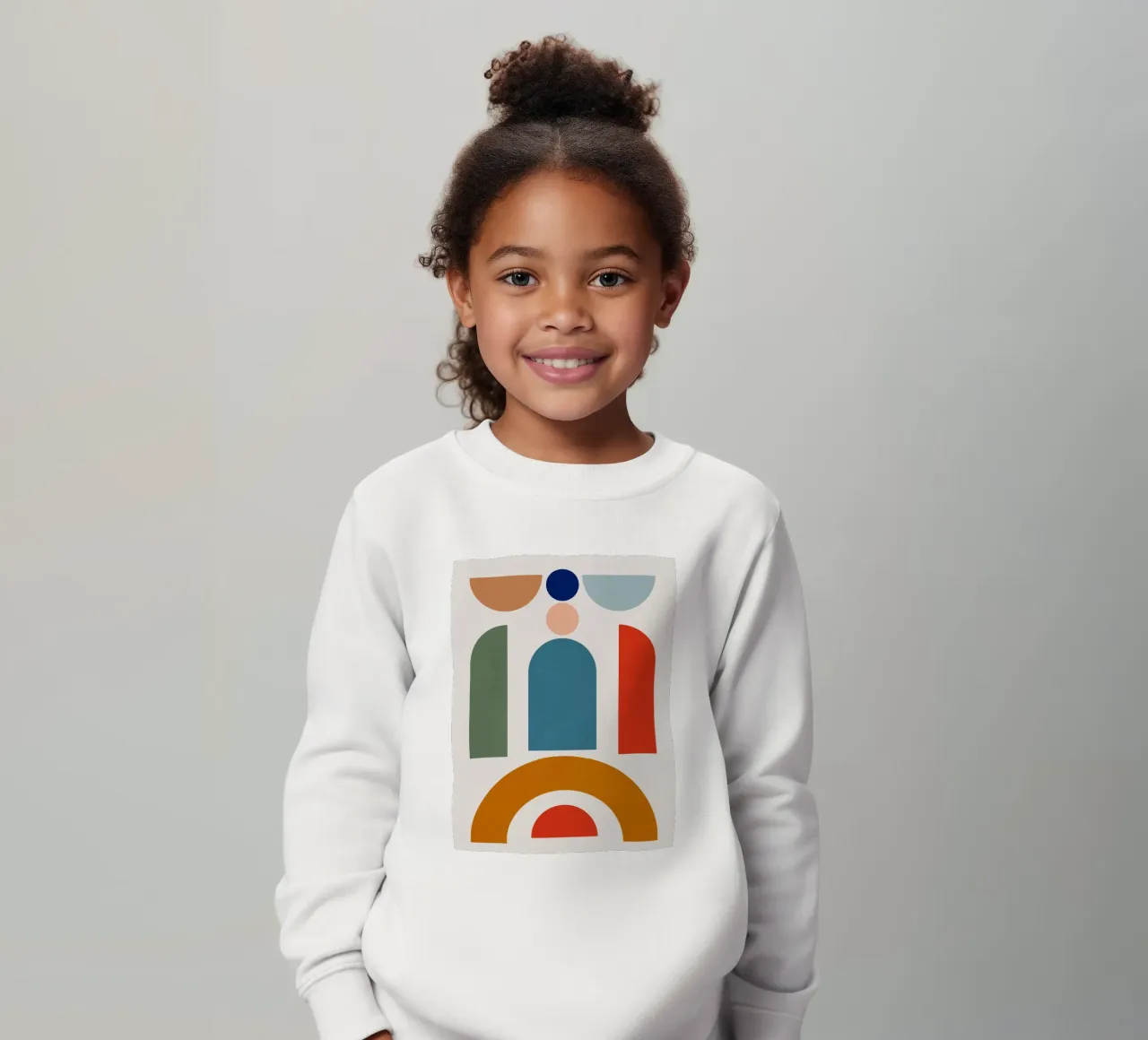Abstracción geométrica 029 sudadera para niño de Gaite
