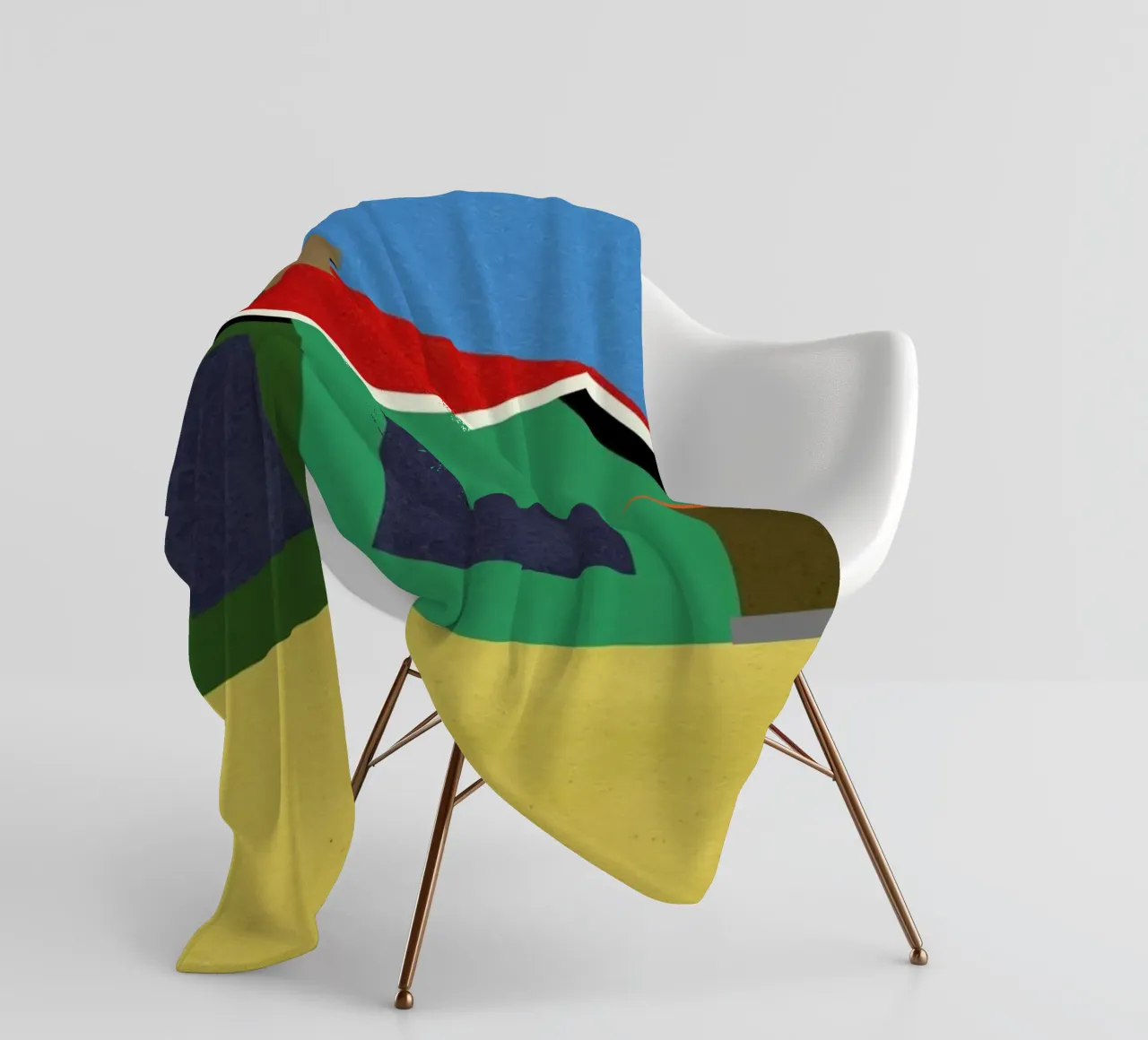 Joshua Tree House coperta in pile da Rosi Feist