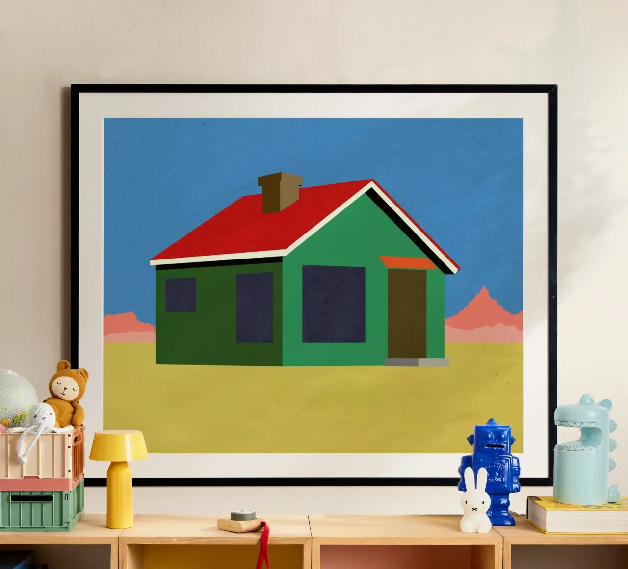 Joshua Tree House carta hahnemühle da Rosi Feist