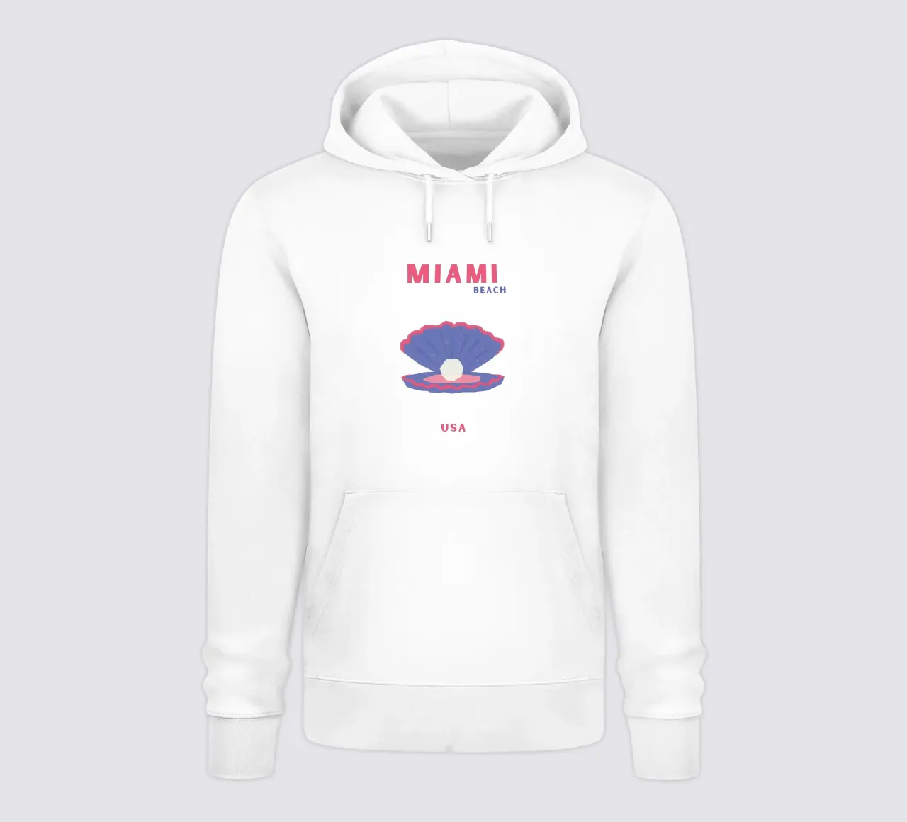 Miami Gem - Perla sull'oceano felpa con cappuccio da SMPLE