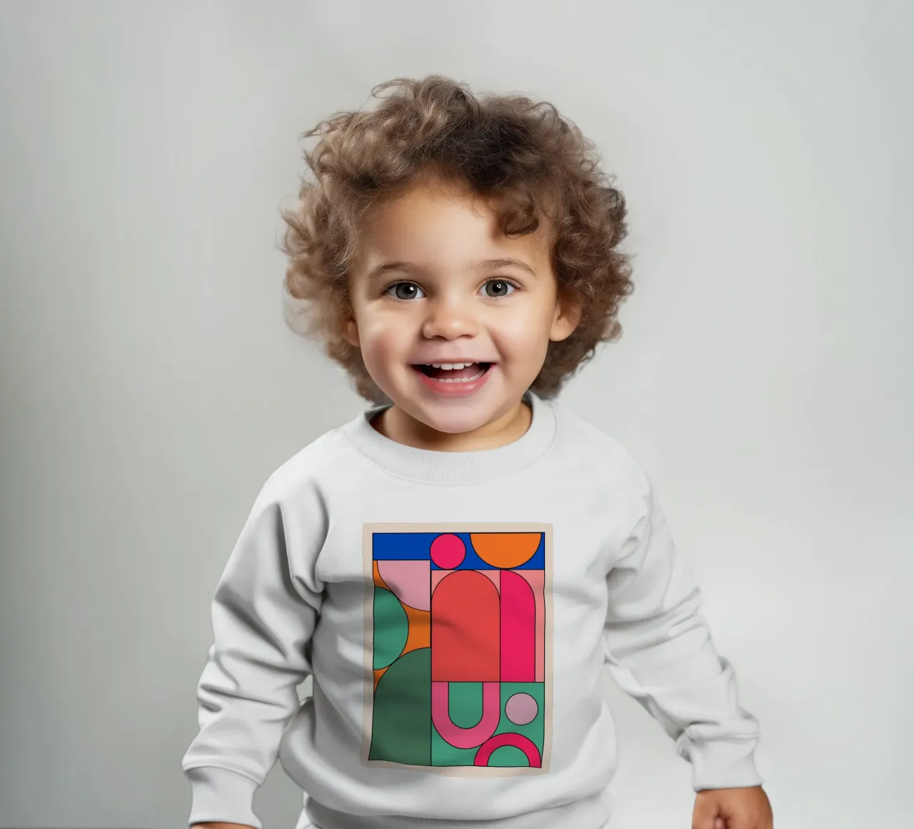 Forme geometriche 239 felpa neonato da Gaite