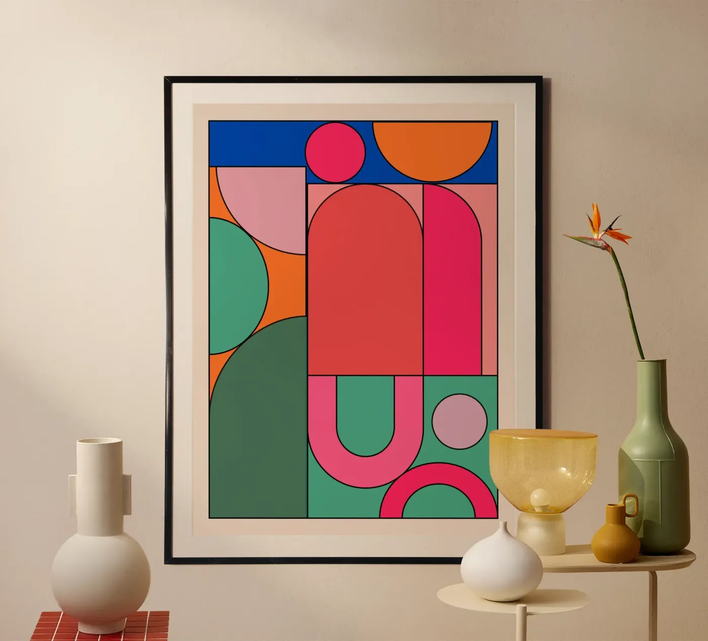 Geometric Shapes 239 poster da Gaite