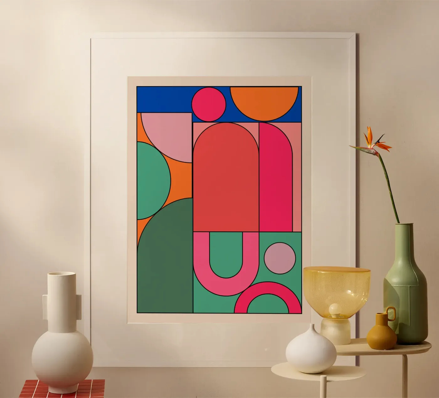 Geometric Shapes 239 poster da Gaite