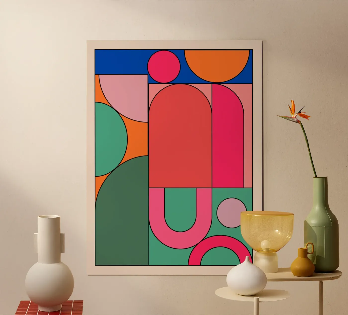 Geometric Shapes 239 poster da Gaite
