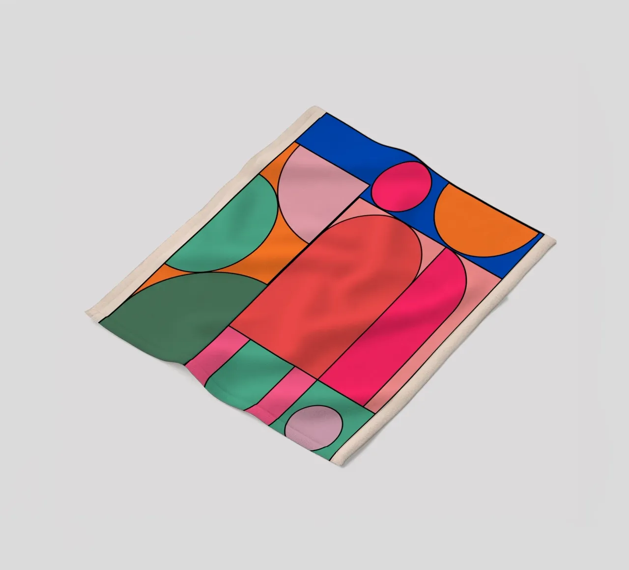 Forme geometriche 239 coperta in pile da Gaite