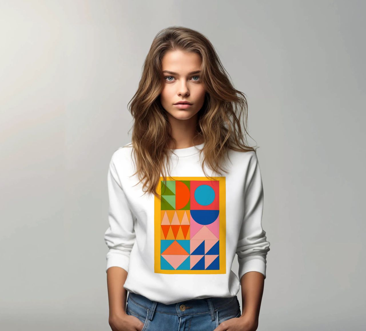 Forme geometriche 237 felpa da Gaite