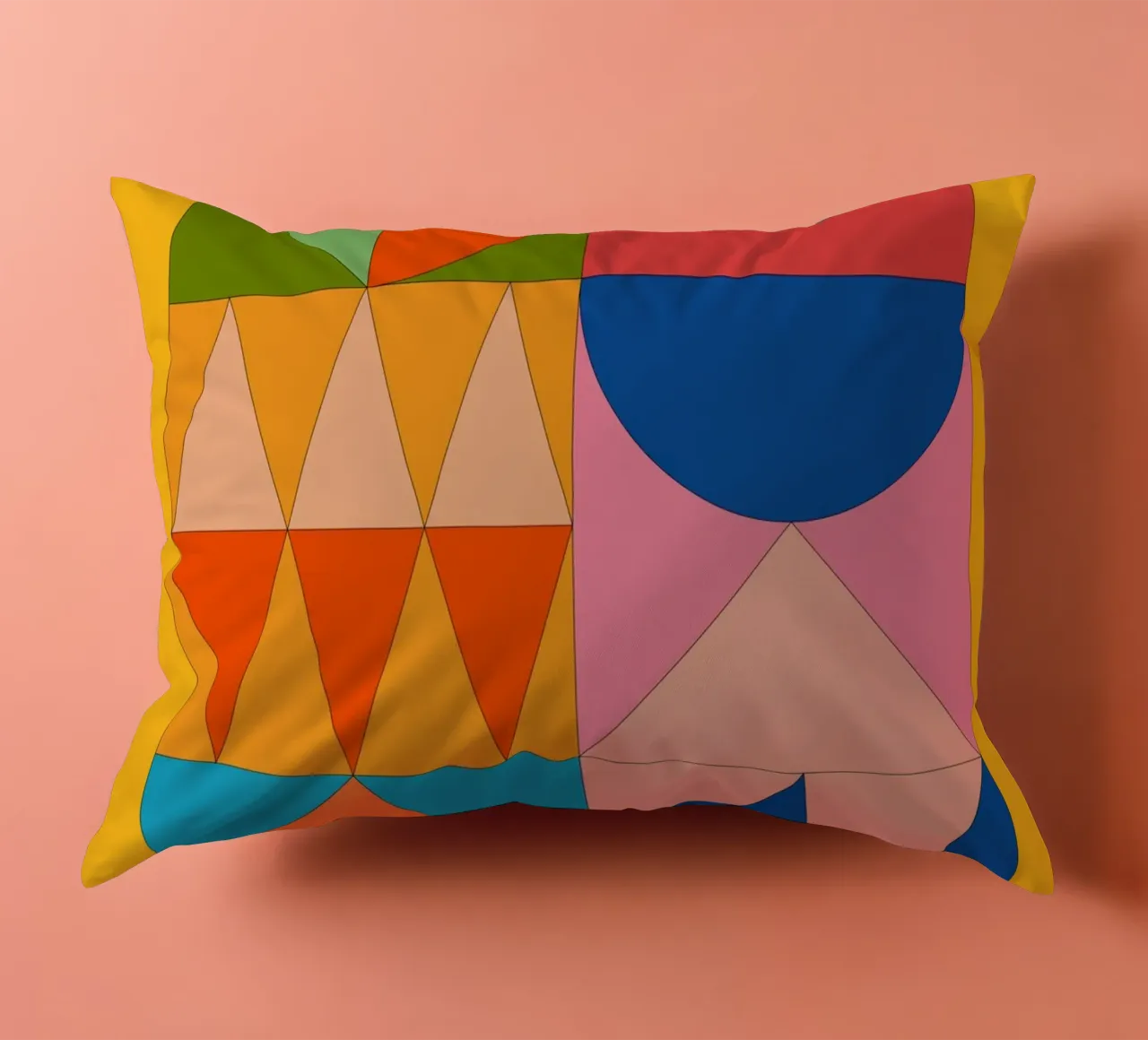 Forme geometriche 237 cuscino da Gaite