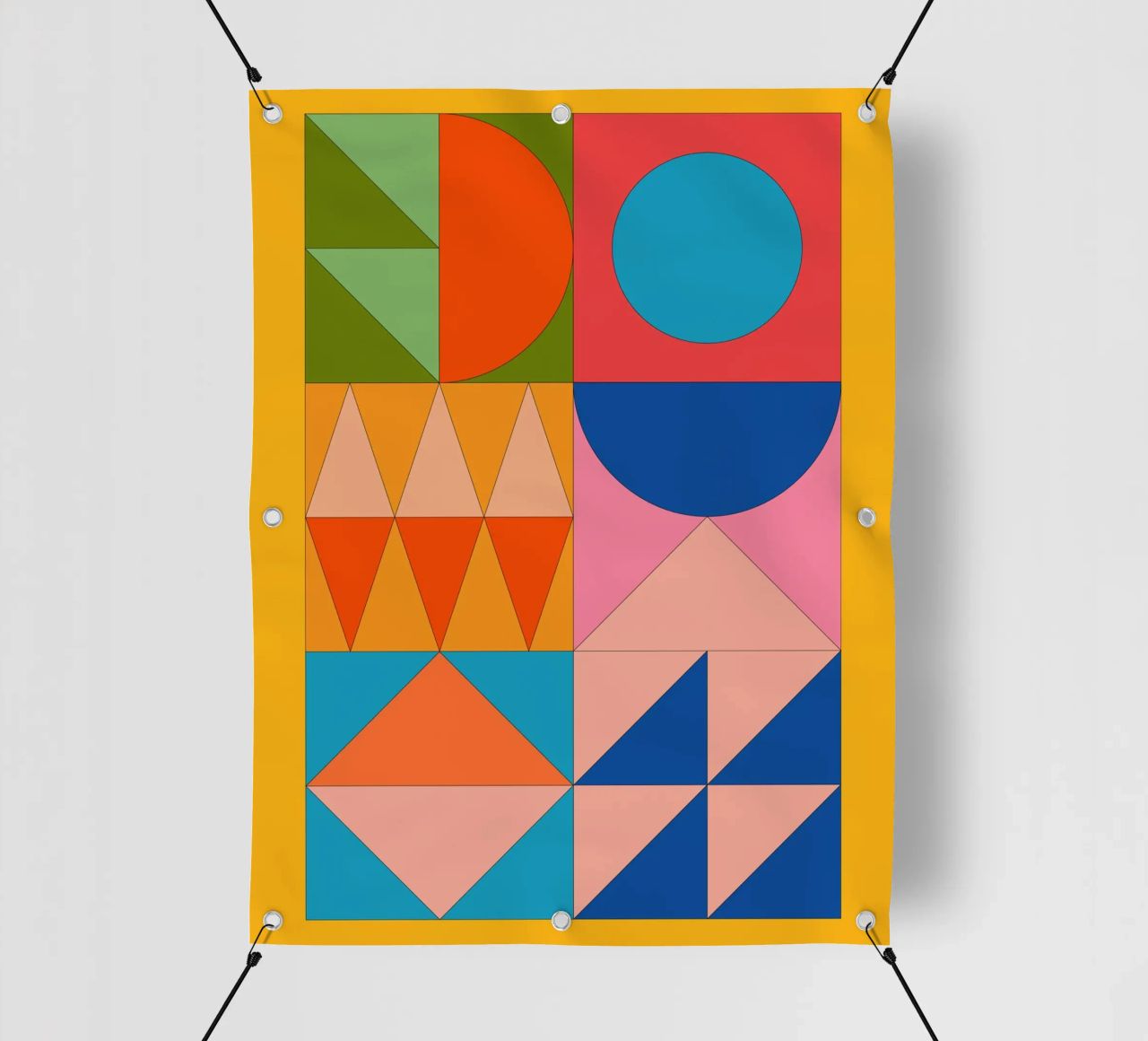 Forme geometriche 237 telo in pvc da Gaite