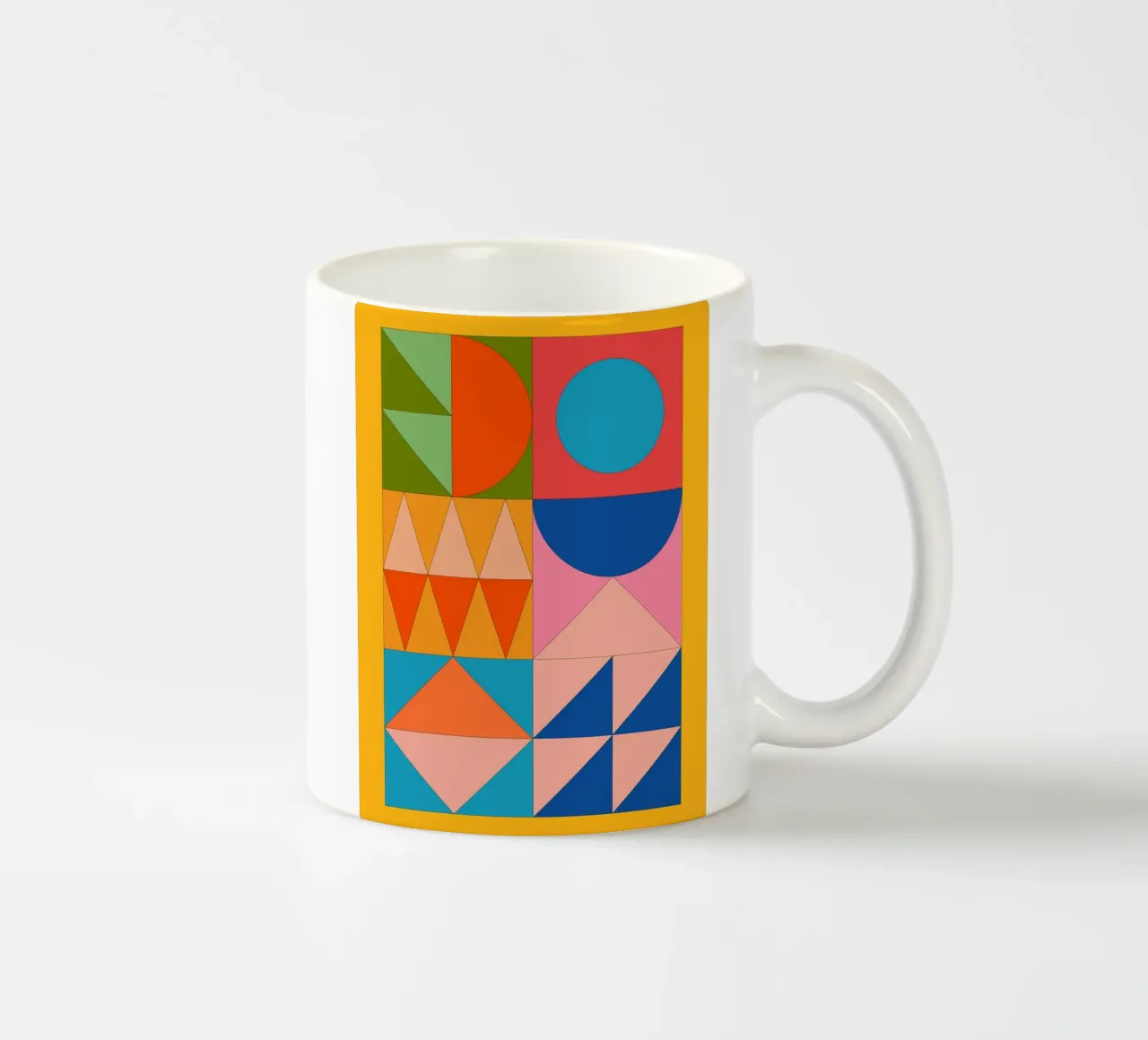 Geometrische Formen 237 Keramik Tasse von Gaite