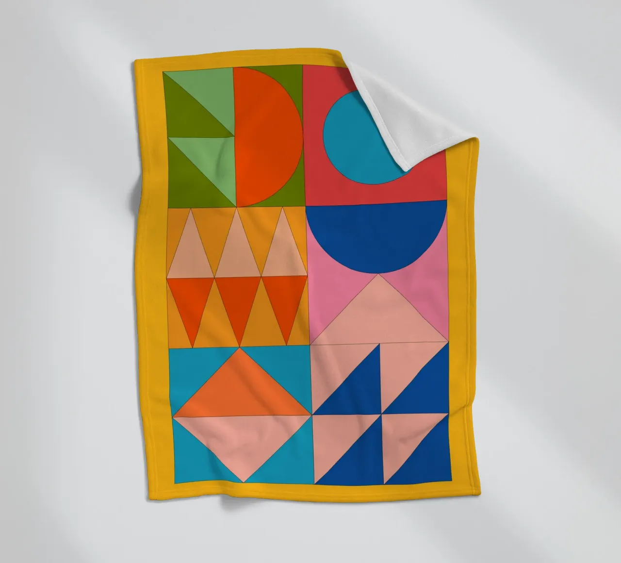 Forme geometriche 237 coperta in pile da Gaite