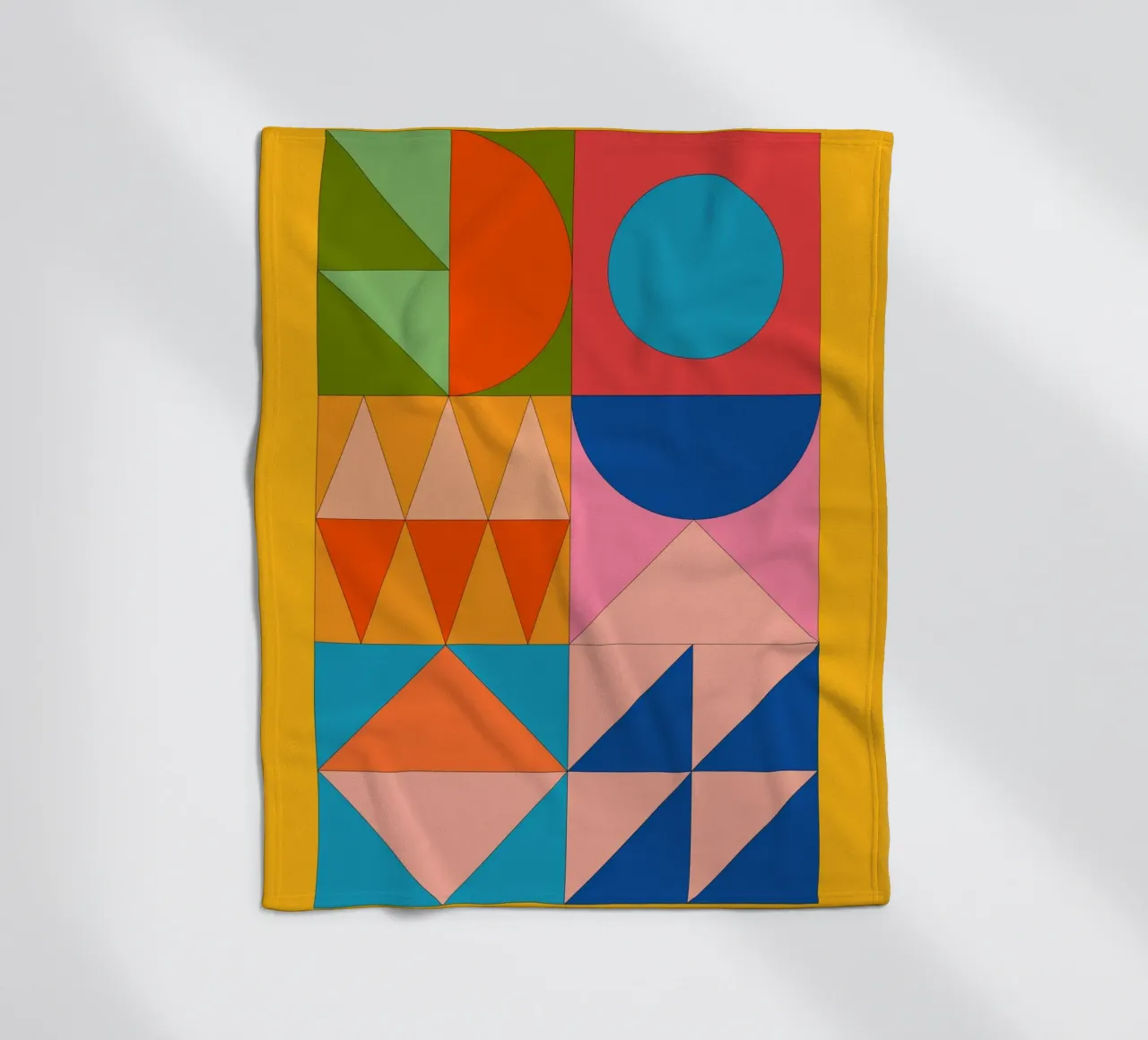 Forme geometriche 237 coperta in pile da Gaite