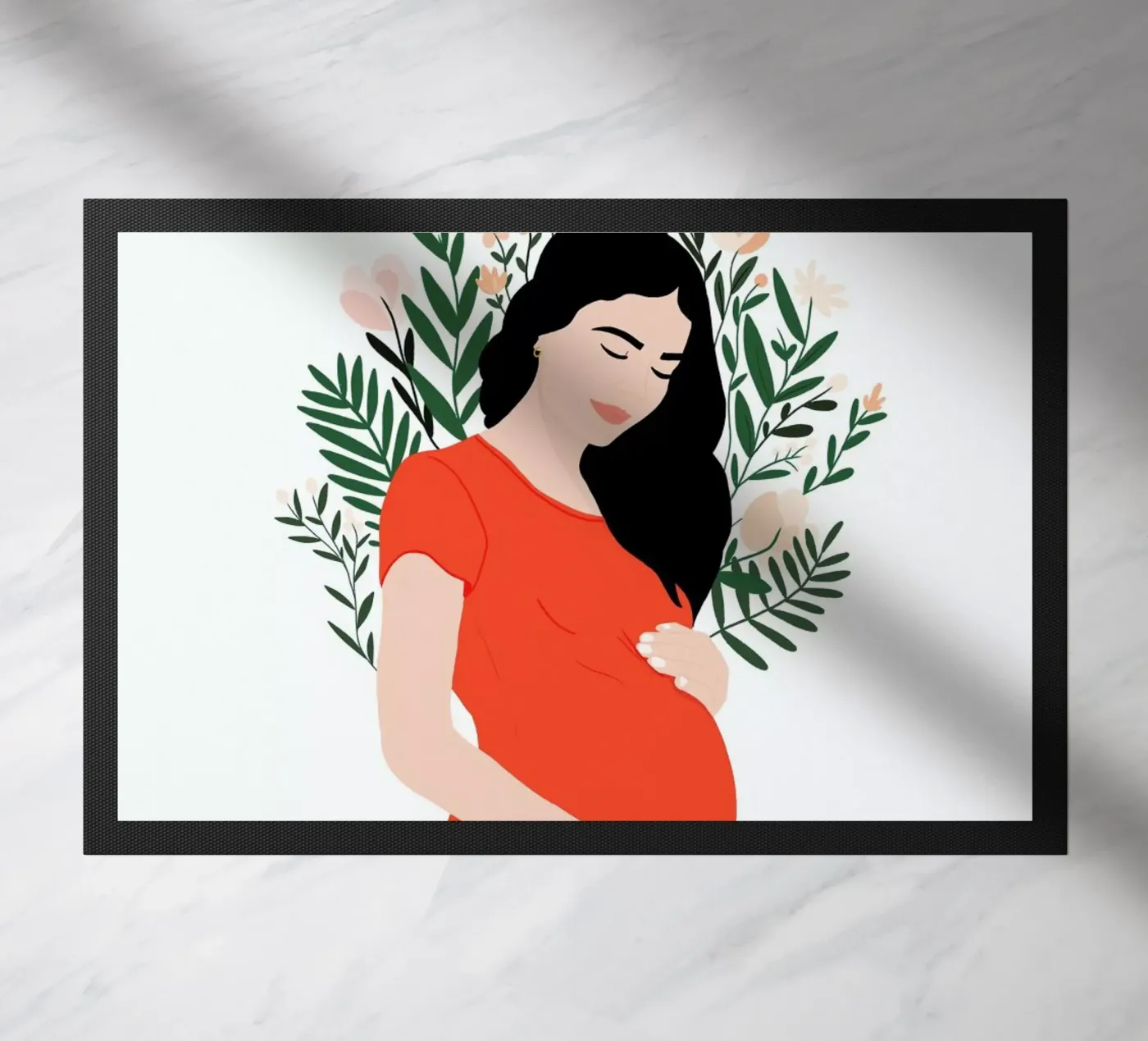 Life doormat by Céleste Wallaert