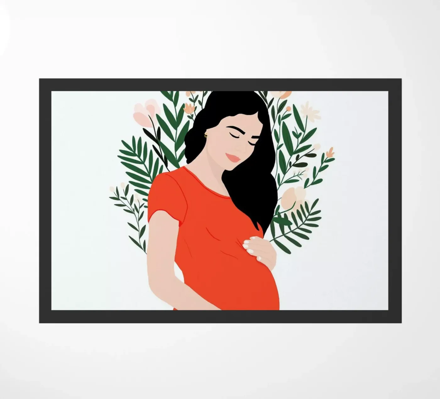 Life doormat by Céleste Wallaert