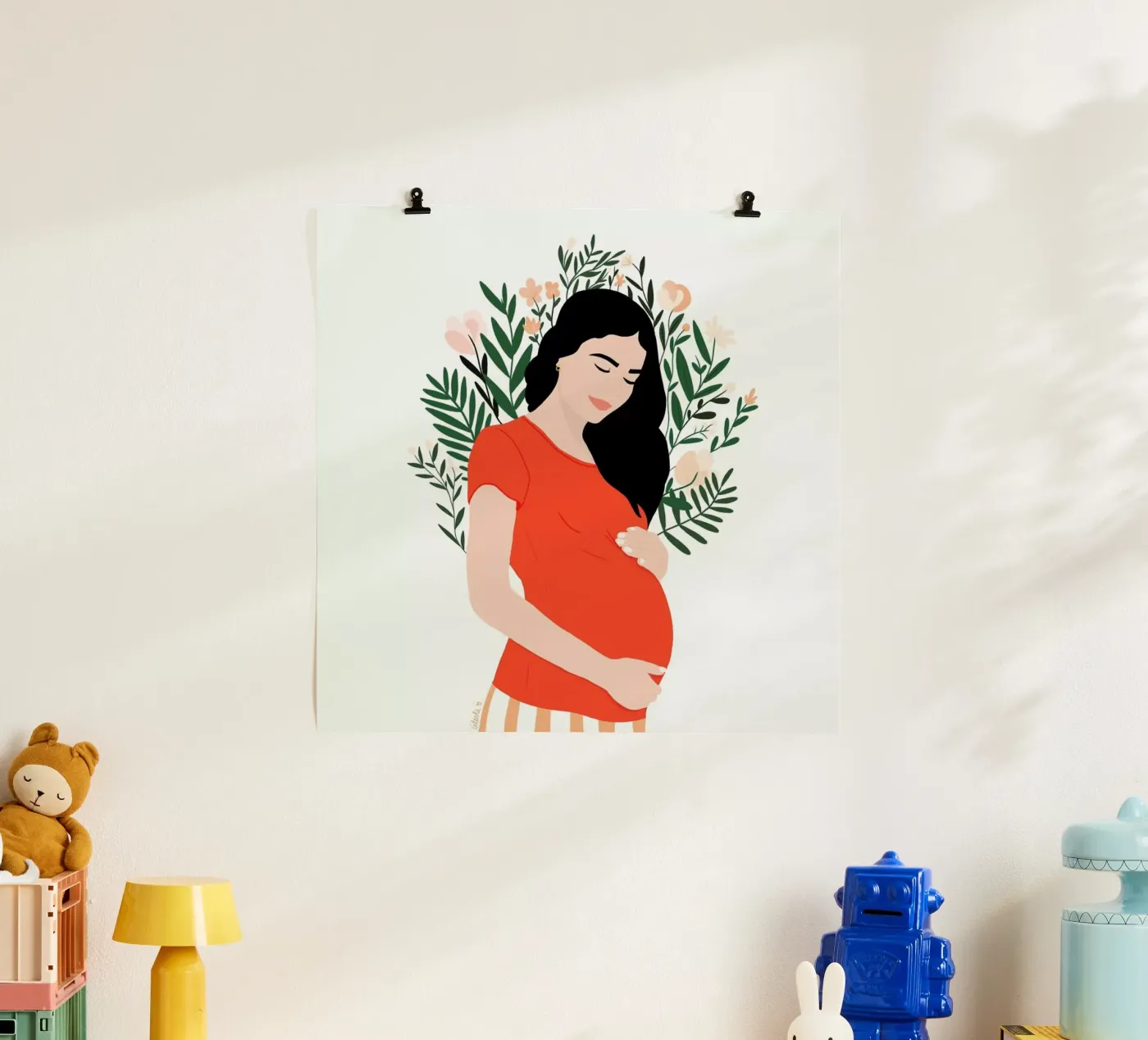 Life poster van Céleste Wallaert