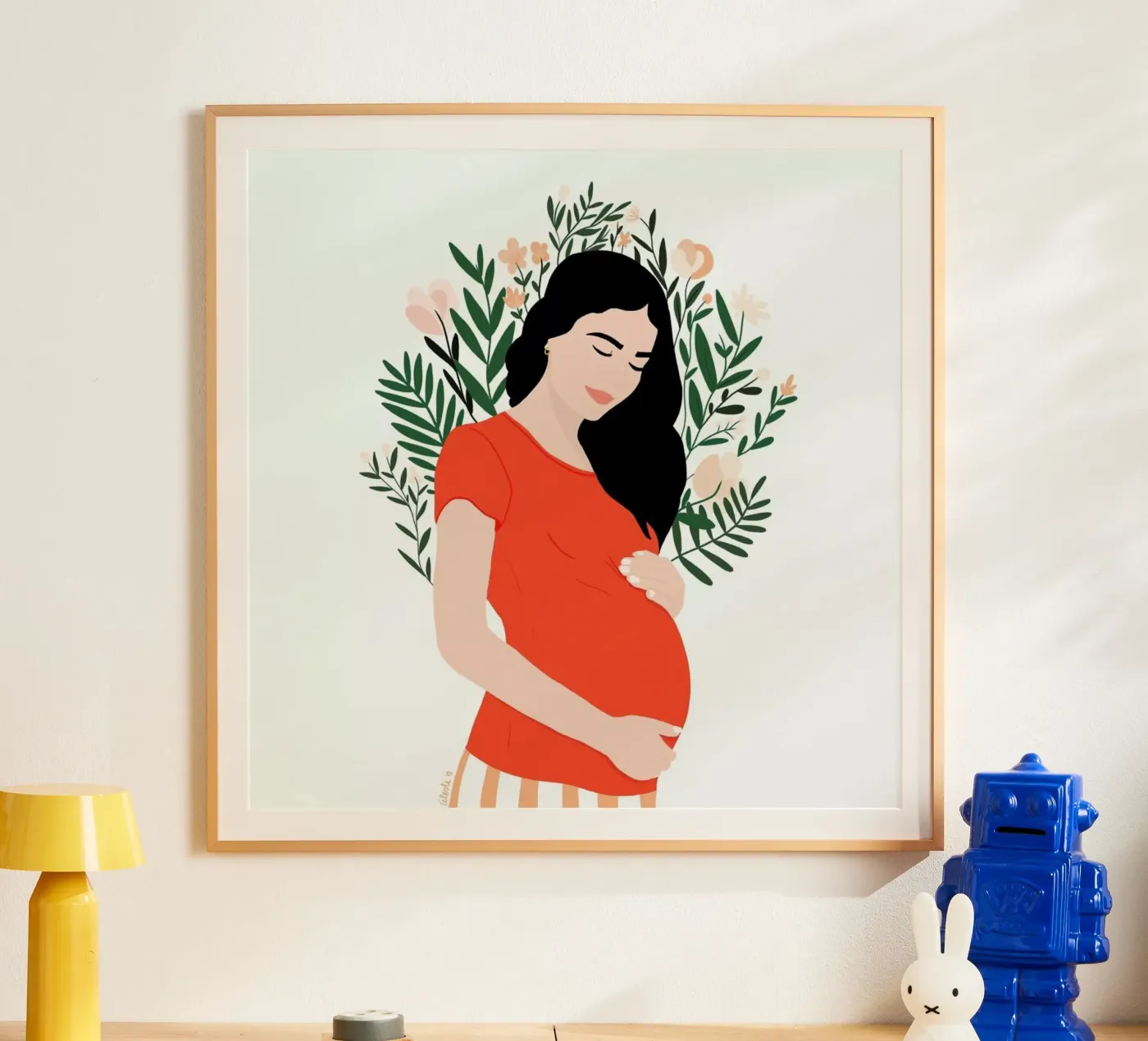 Life poster van Céleste Wallaert